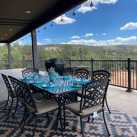 Close To Fresh Creek! Sleeps 12 ~ Amazing Views W/Serene Open Space ~ Hot Tub + Game Room ~ Trails Outside Sedona Extérieur photo