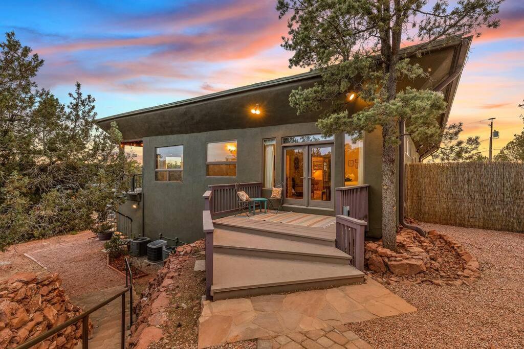 Close To Fresh Creek! Sleeps 12 ~ Amazing Views W/Serene Open Space ~ Hot Tub + Game Room ~ Trails Outside Sedona Extérieur photo